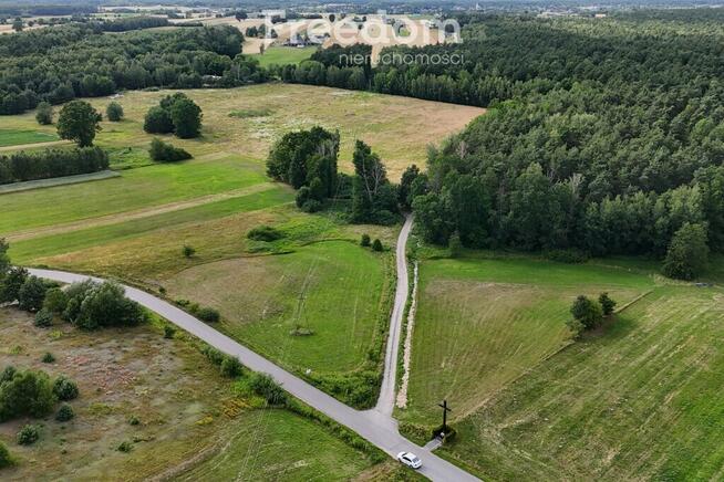 Duża działka przy lesie 25 minut od Garwolina