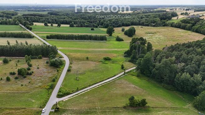Duża działka przy lesie 25 minut od Garwolina