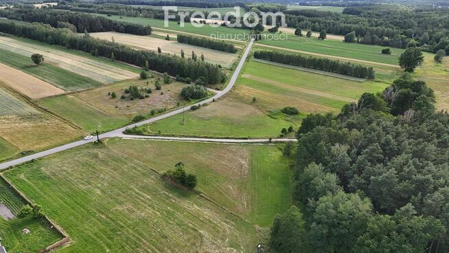 Duża działka przy lesie 25 minut od Garwolina