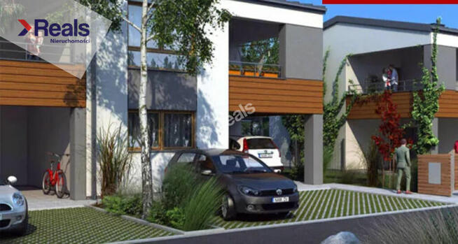 Słoneczne mieszkanie w domu szeregowym.