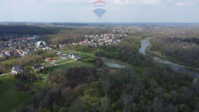 Działka przy lesie Kęty Podlesie