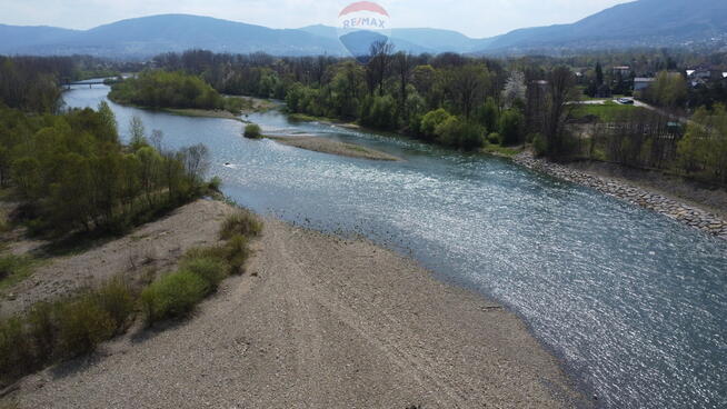 Działka przy lesie Kęty Podlesie
