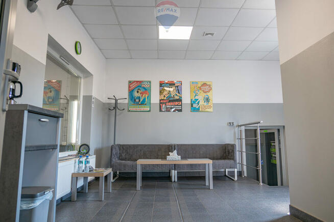 Działka z biznesem z potencjałem rozbudowy.