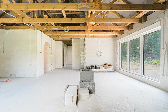 Dom stan surowy zamknięty + działka 964 m²