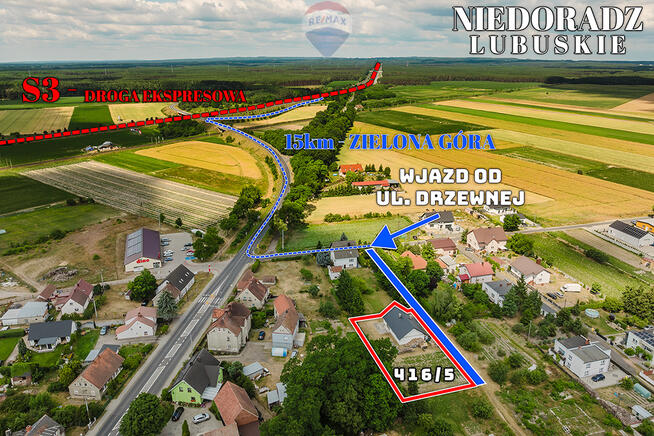 Dom stan surowy zamknięty + działka 964 m²