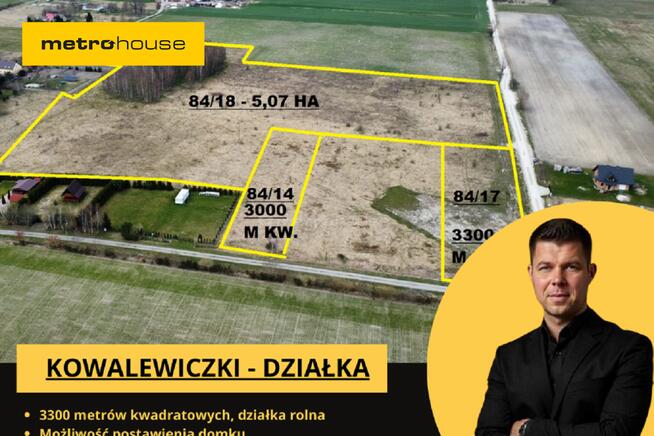 Działka rolna w dobrej lokalizacji