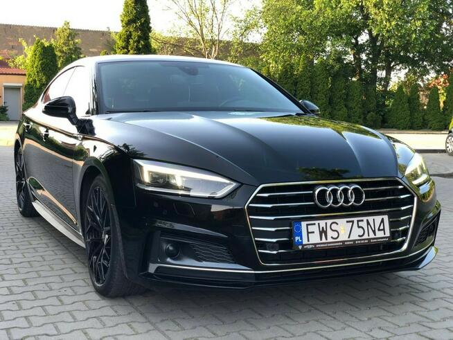 Audi A5 Sportback 2018r S-line 2.0 TDI 190KM S-tronic Alcantara Matrix Virtual