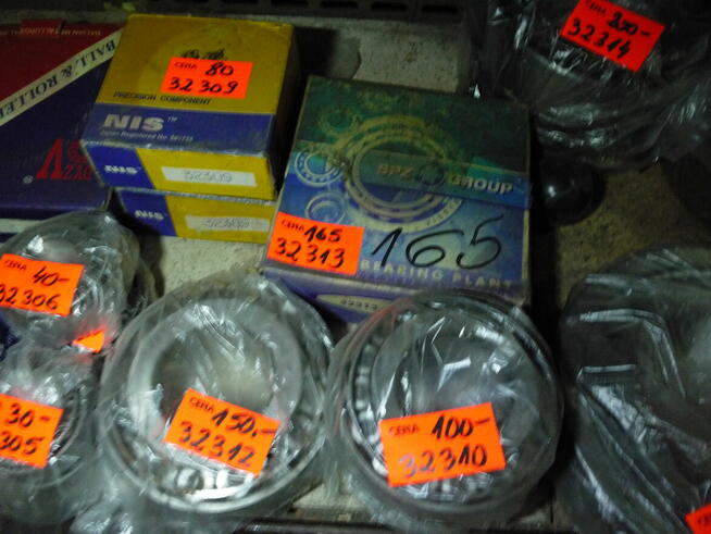 łożyska uszczelniacze filtry.