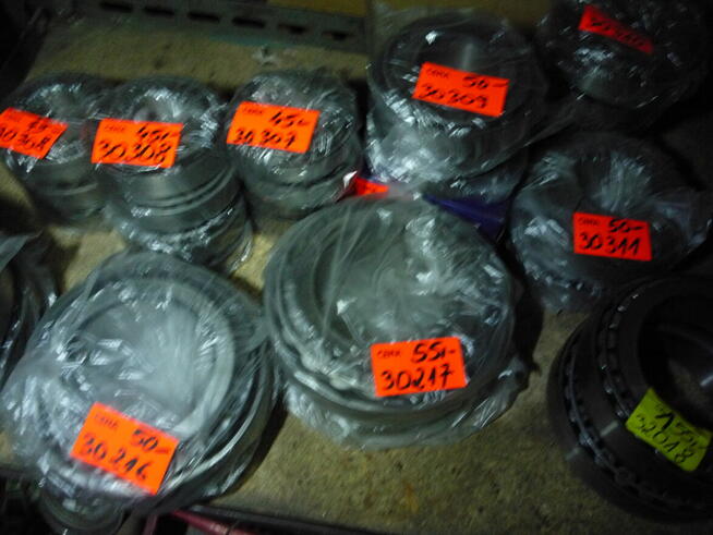 łożyska uszczelniacze filtry.