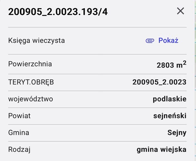 Działka Radziucie