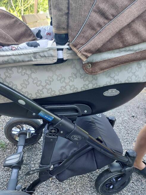 Wózek głeboko spacerowy+fotelik