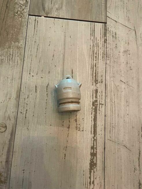 Oprawka porcelanowa E27 podwieszana