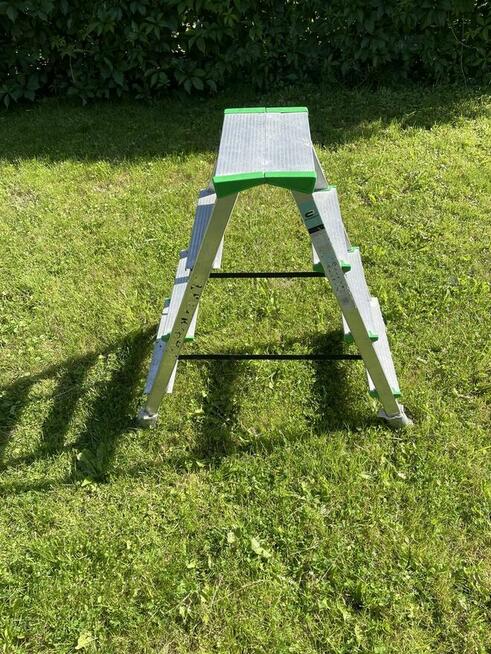 Drabinka drabina dwustronna 2x4 stopnie
