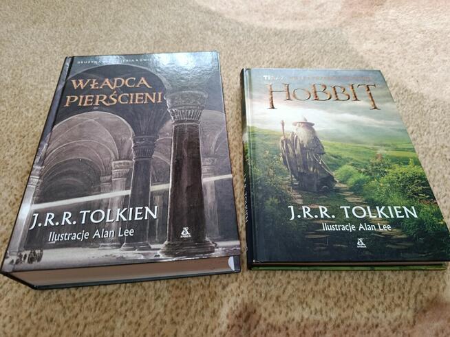 Książki Tolkien - komplet