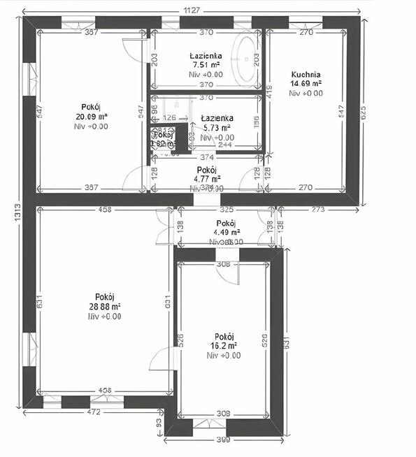 Wynajmę lokal 103 m2 w przedwojennej kamienicy