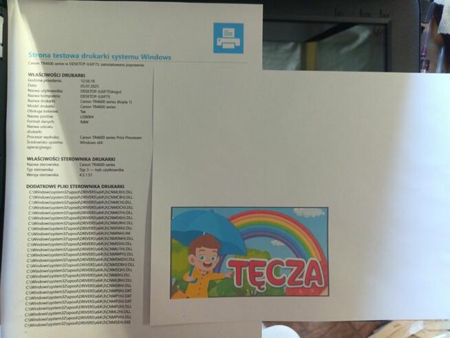 Drukarka Canon TR4650 Wifi