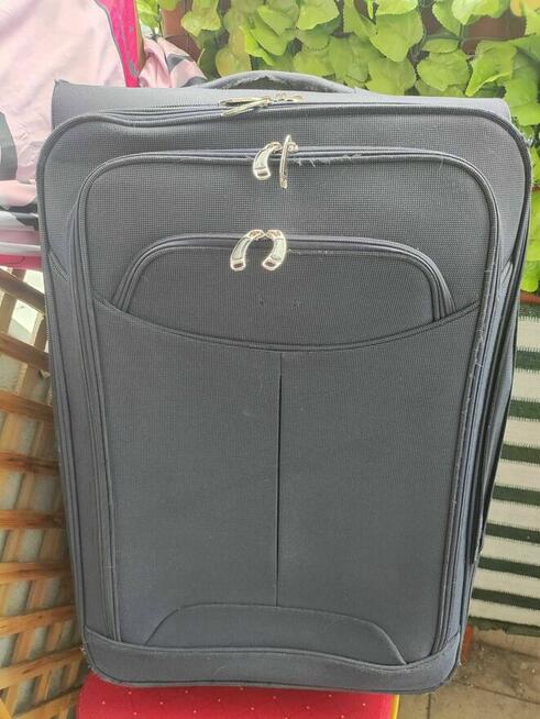 Duża Walizka na kółkach Wittchen torba bagaż uchwytem podróżna