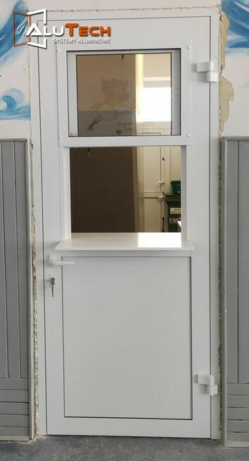 drzwi z oknem, drzwi z wydawką, drzwi do kuchni