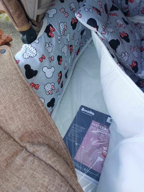 Wózek głeboko spacerowy+fotelik