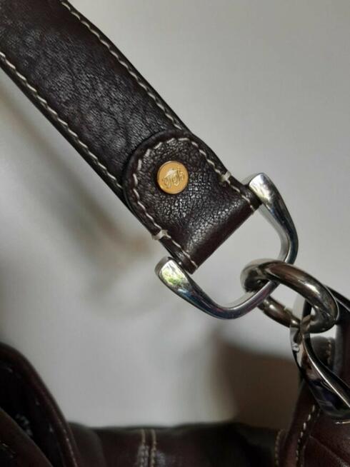 TED BAKER torba Premium z naturalnej skóry