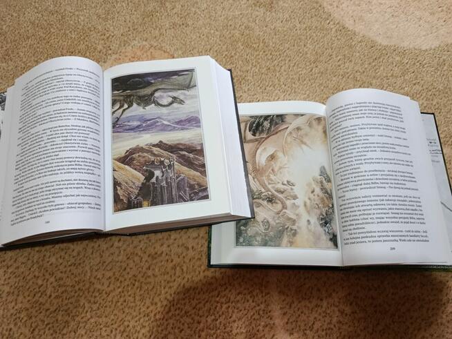 Książki Tolkien - komplet