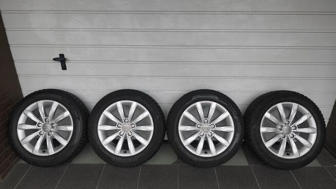 Koła 16 Audi A3 A4 B7 Vw Skoda 5x112 opony zima205/55/16 (O
