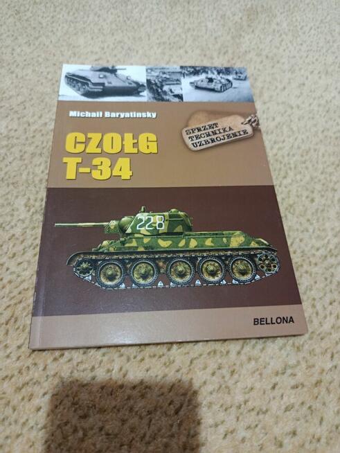 Czołg T34 komplet książek