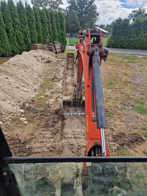 Usługi koparko ładowarka