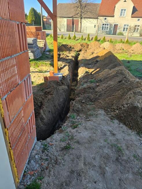 Usługi koparko ładowarka