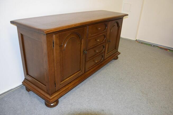 komoda z drewna dębowego - jak nowa