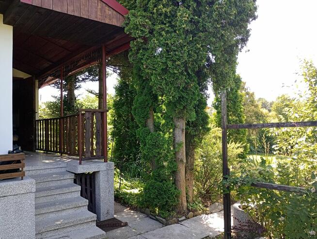 Działka z altaną murowaną