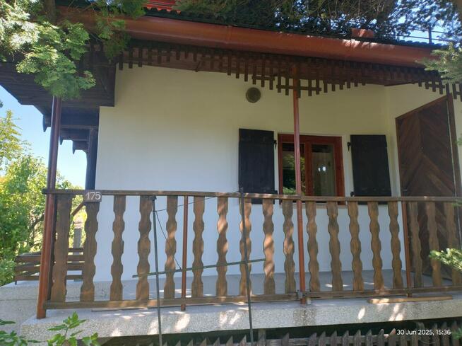 Działka z altaną murowaną