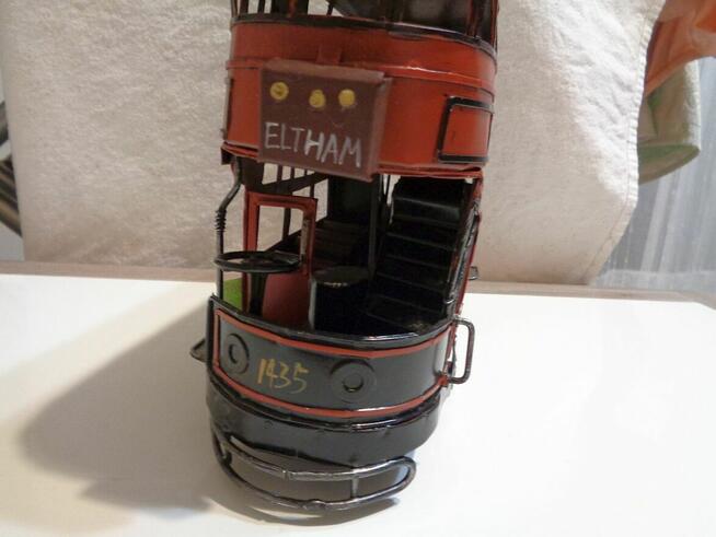 METALOWY MODEL TRAMWAJU PIĘTROWEGO