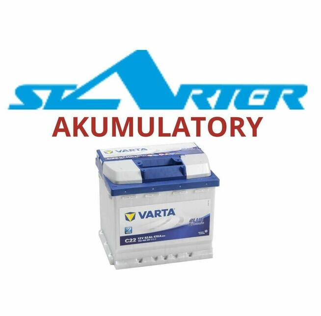 Akumulator VARTA C22 12V 52Ah 470A Kielce