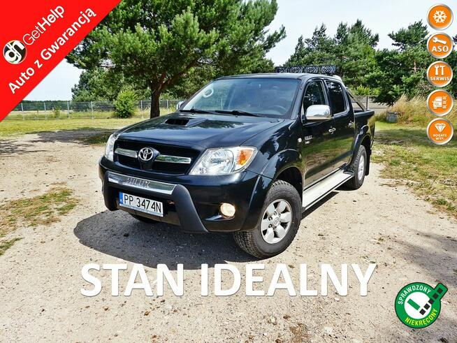 Toyota Hilux 2.5 D-4D*Klima*Pełna Elektryka*Alu*Wyciągarka*Opony AT*Idealny Stan!!
