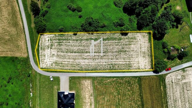 Działka budowlana Trzcinica gm. Jasło