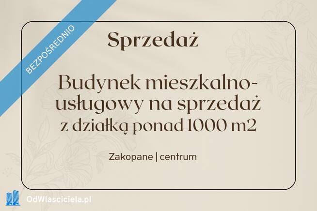 Budynek mieszkalno-usługowy | Zakopane | Centrum
