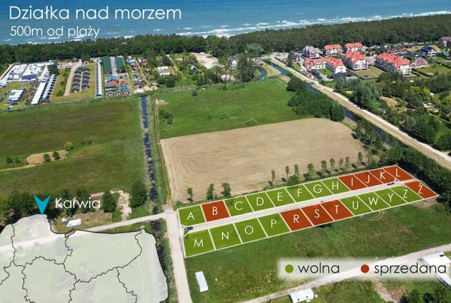 500 metrów od morza, piękne plaże