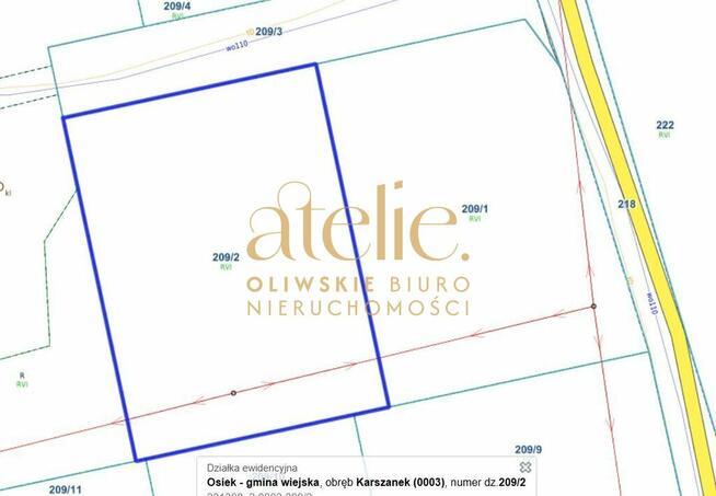 Działka rolna w środku Borów Tucholskich.