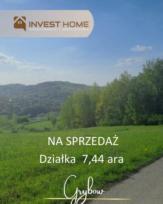 Działka budowlana Grybów, Czerwona Góra