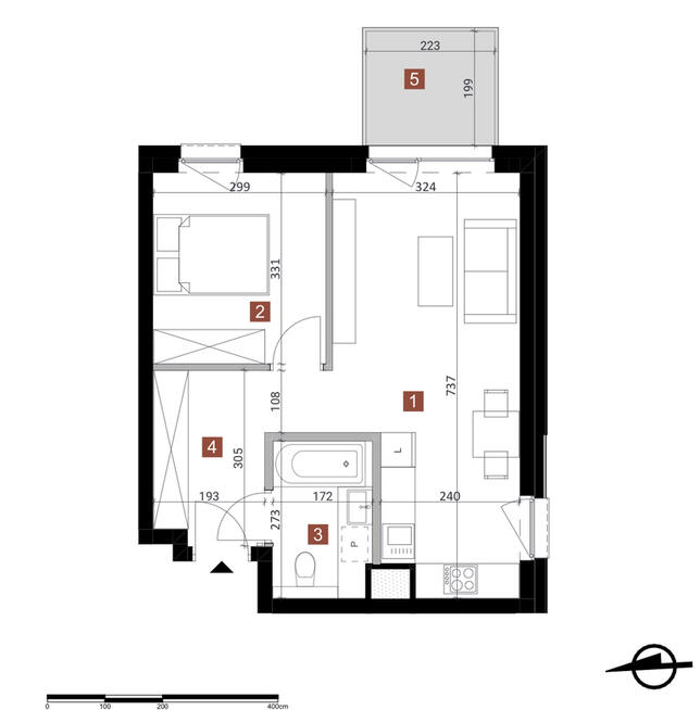 Okazja Dąbrowa Gòrnicza Reden 2 Pakoje