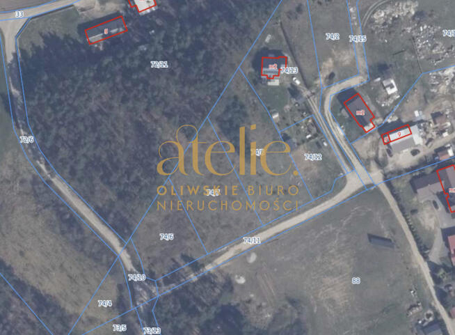 Las blisko, miasto w zasięgu. 2176m2 w Grabowcu.