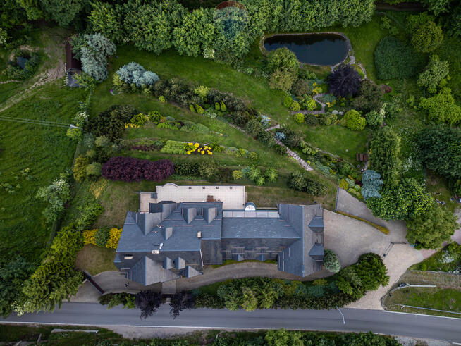 Współczesny zamek w Srebrnej Górze