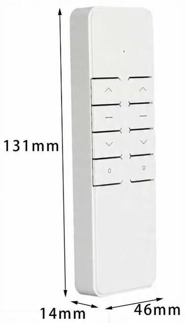 Pilot do rolet / żaluzji / kurtyn / bram = RF 433 MHz = Nowy