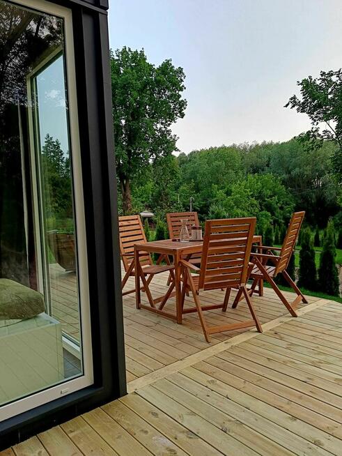 Nowoczesne domki nad samą Wisłą w Piotrawinie, dla 4osób