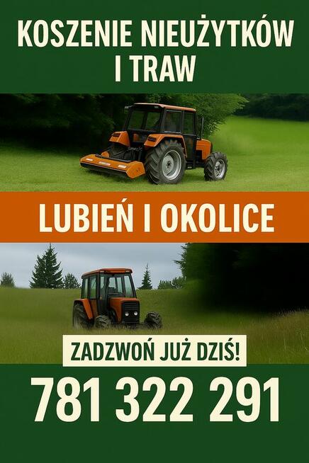 Koszenie traw i nieużytków