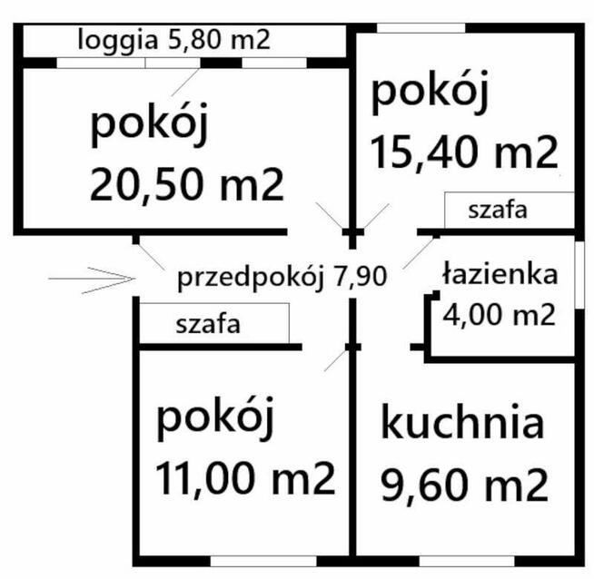 Mieszkanie 3 pokojowe, gotowe do wprowadzenia