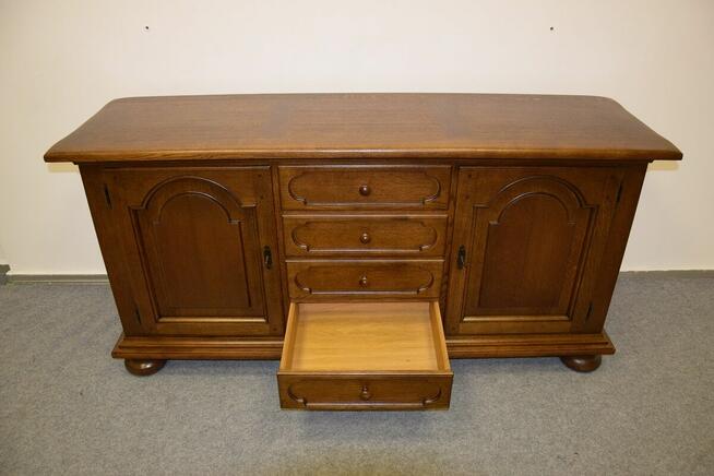 komoda z drewna dębowego - jak nowa