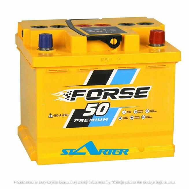 Akumulator FORSE 50Ah 480A Kielce