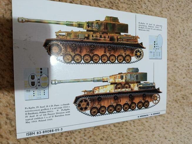 Pancer IV w miniaturze książka